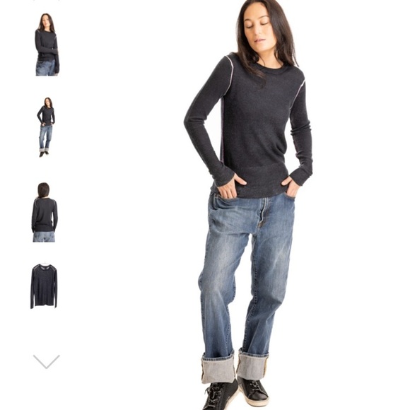 Paychi Guh Worsted Cashmere Sweater Large - Picture 2 of 12